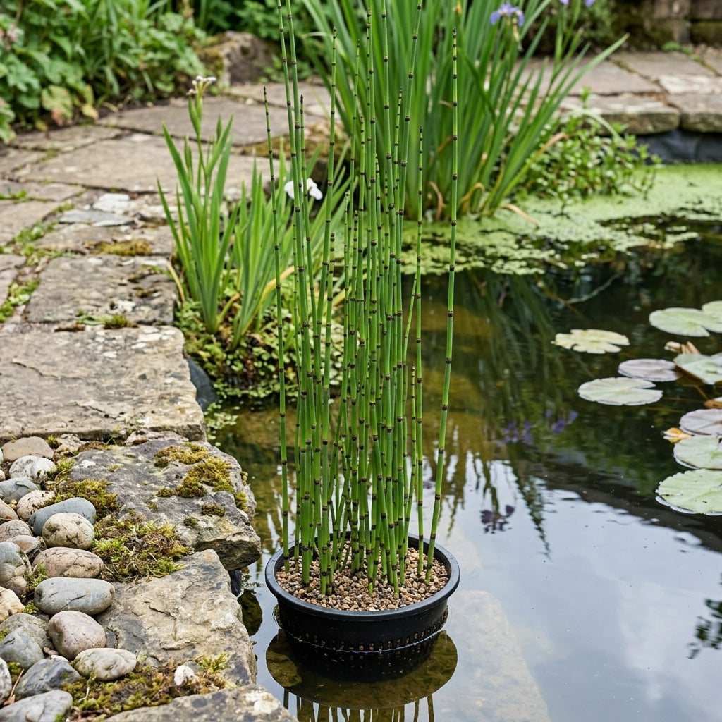 120cm Equisetum Hyemale Pond Plant in 3 Litre Pot