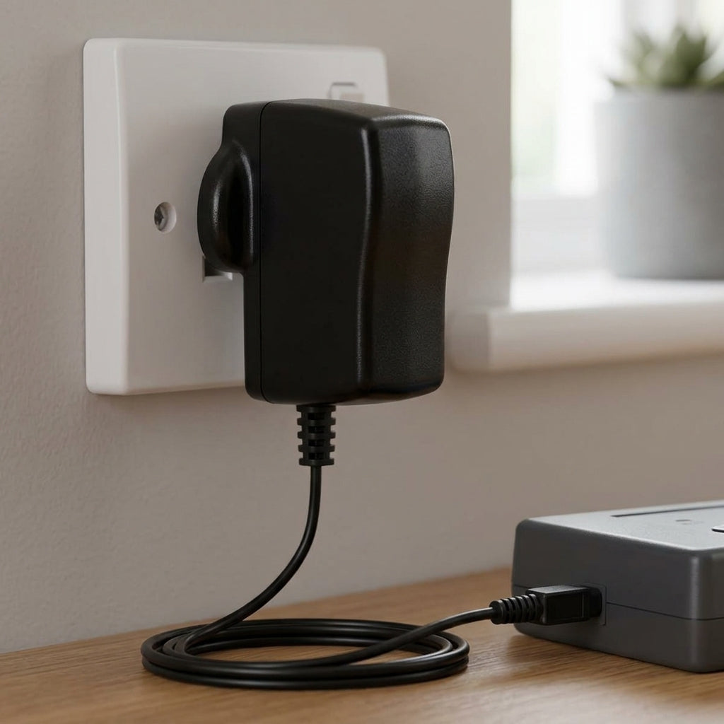 12V Mains Adaptor for Solar Pond Pump Charging – Indoor Use