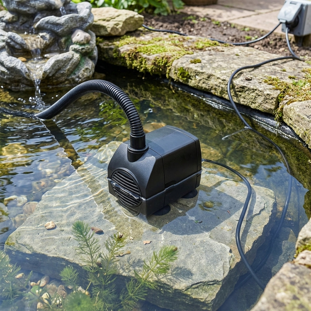 6.1cm Feature Pump with 10m Cable, 450lph Flow Rate