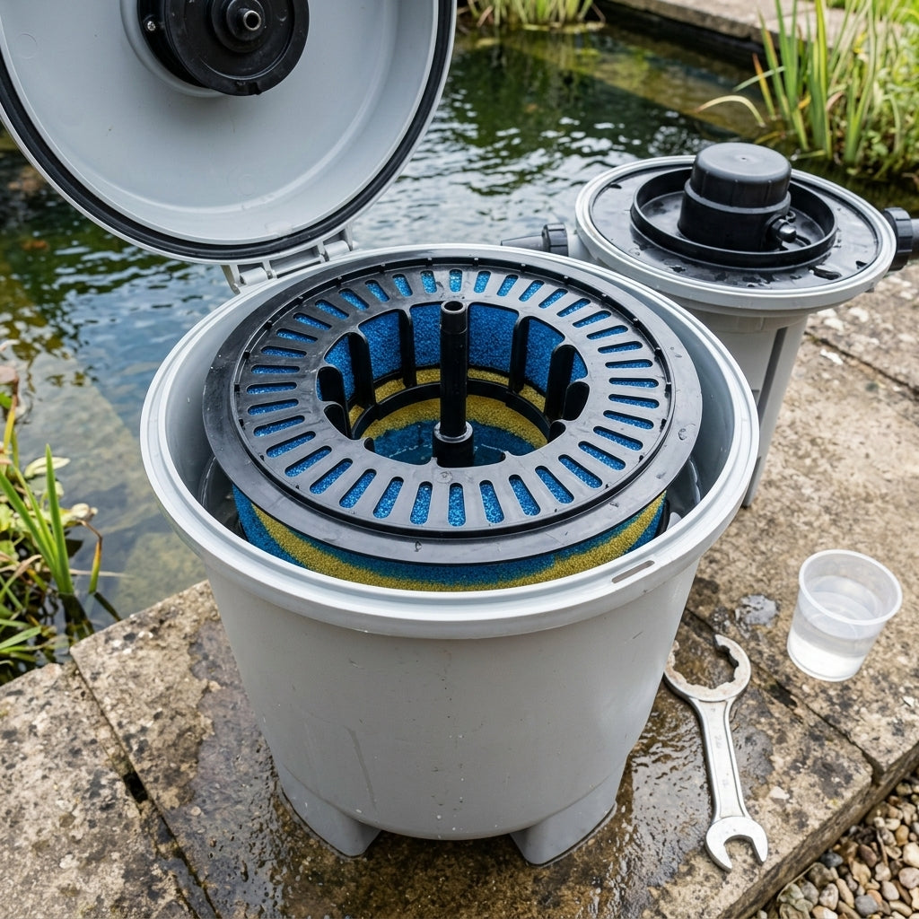 Foam Bracket Base and Cover for 50000 Pond Filter Units