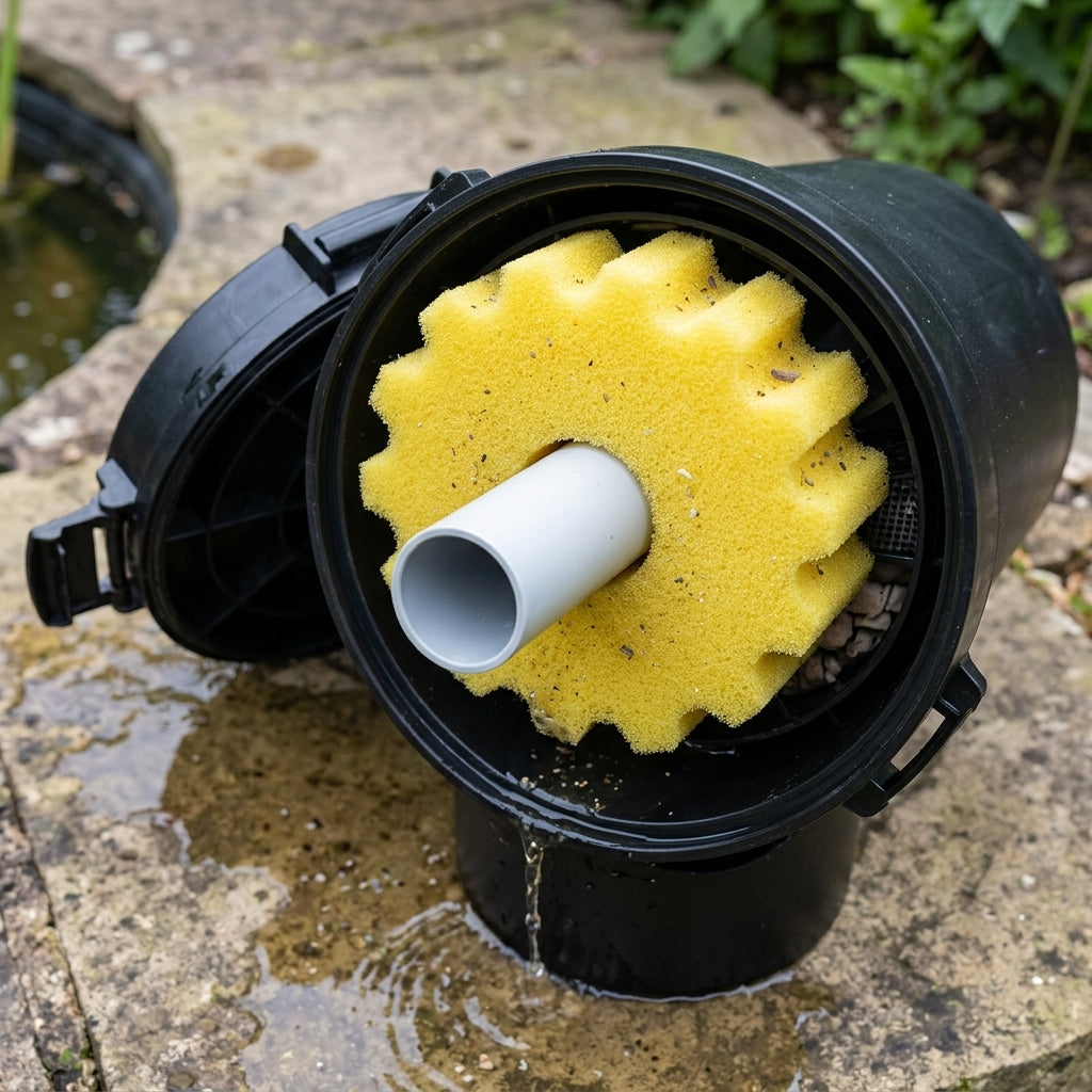 Fine Yellow Foam for 3000–5000 Pond Filter Models