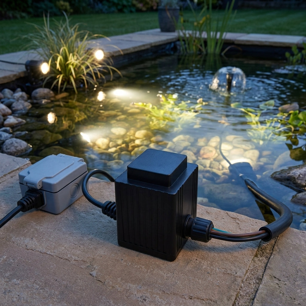 LED Trio Pond Light Replacement Transformer