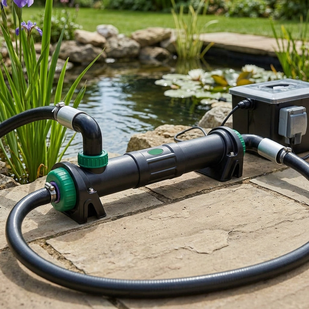24w UVC pond clarifier unit, 70cm compact lamp system