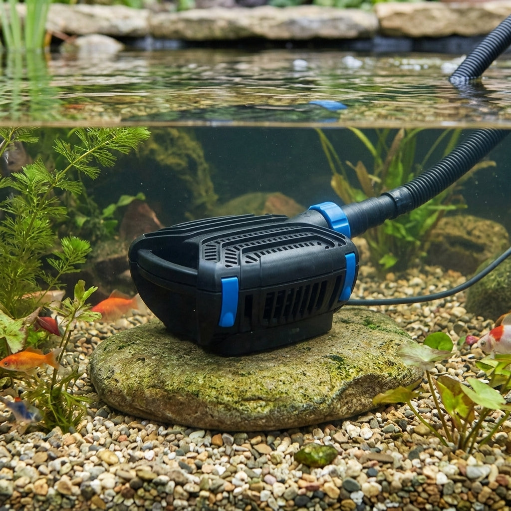 Filter Pump with Auto-Off Feature and Eco Motor