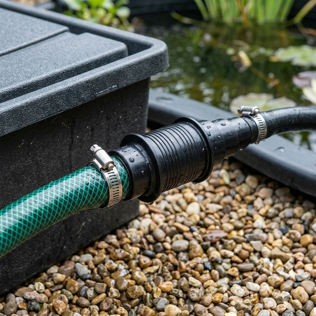 12-32mm Straight Hose Connector for Flexible Pipework