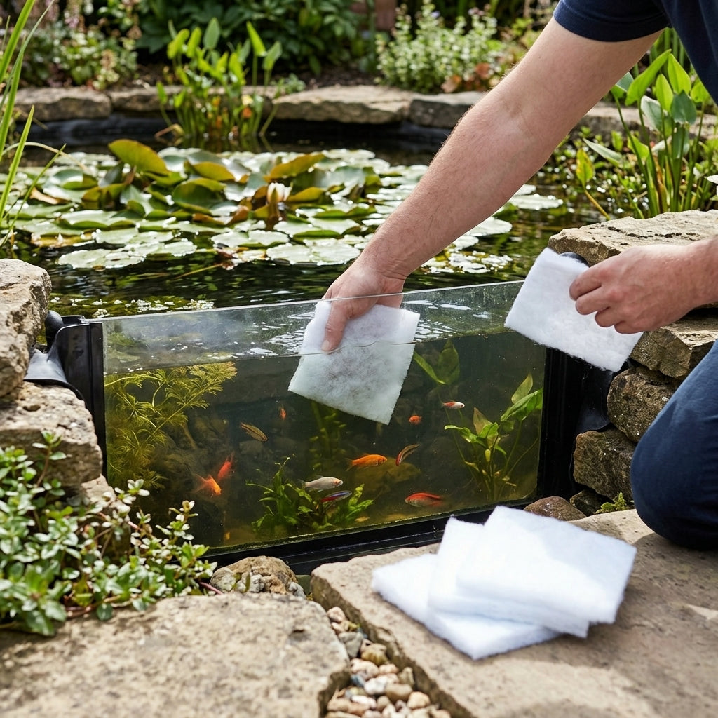 Anti-Scratch Window Cleaning Pad for Preformed Ponds – Pack of 6