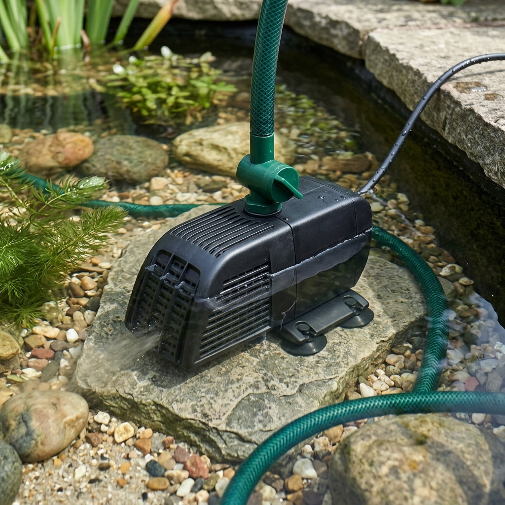 900 litre/hour submersible fountain pump with flow control