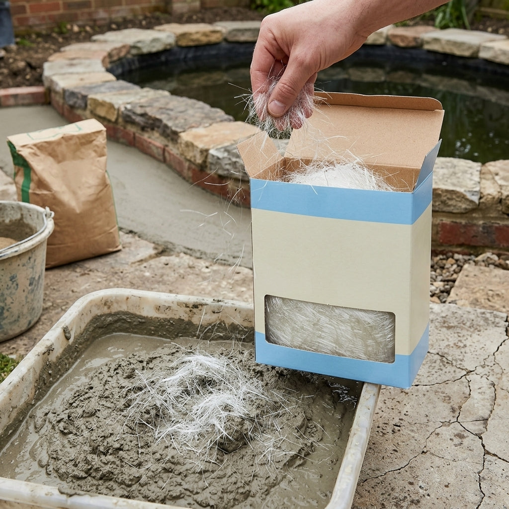 1kg glass fibre reinforcement for mortar and concrete
