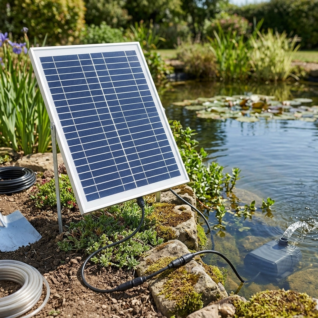 25W Solar Extension Panel for 3000 Pump – Quick Charge Upgrade