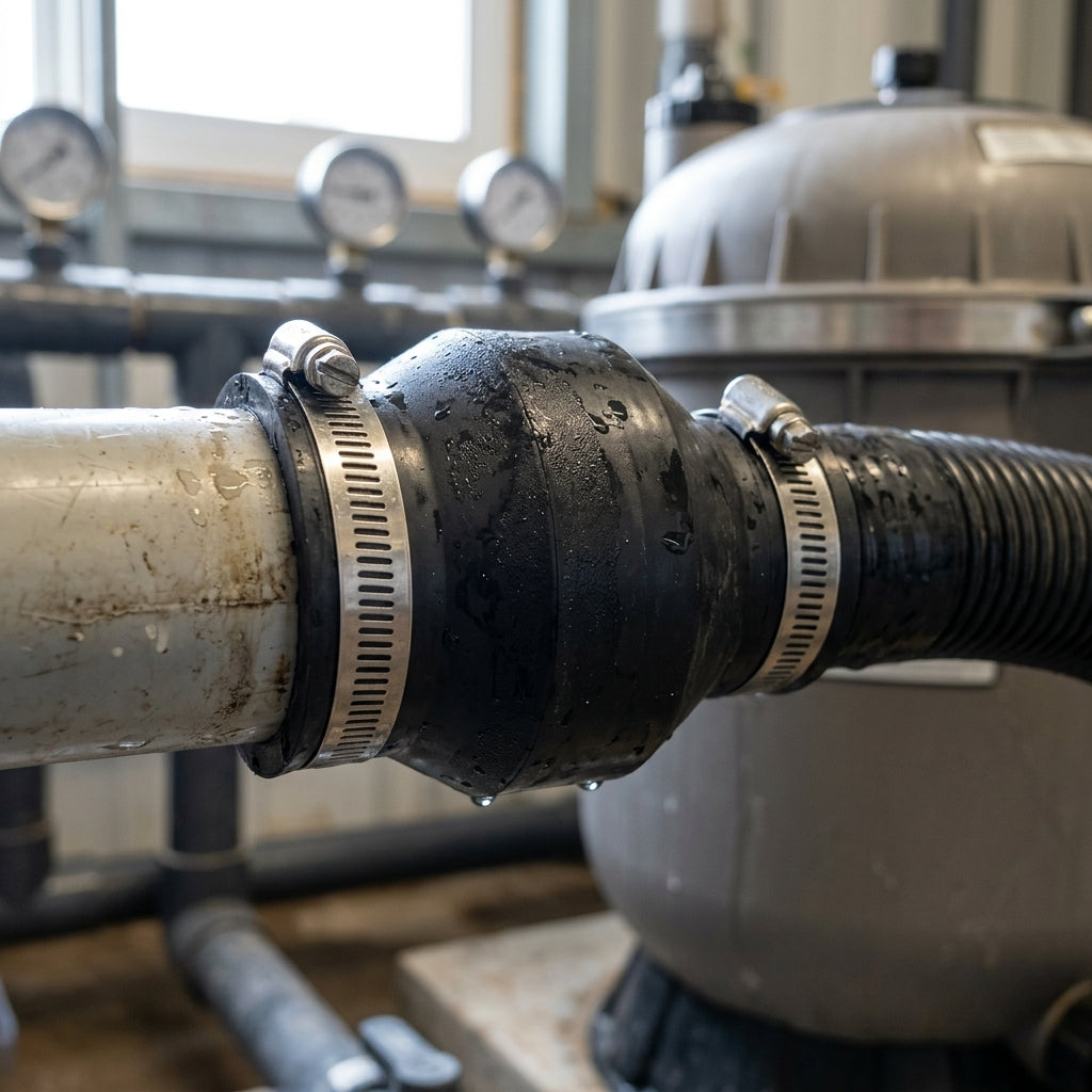 2" to 1.5" Pipe Connector Reducer – Reusable Fitting