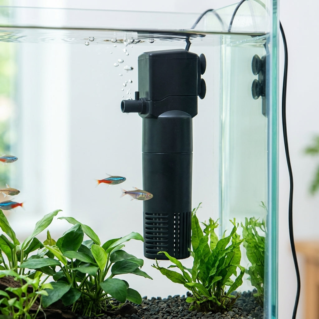 250 LPH Internal Aquarium Filter – Compact Design