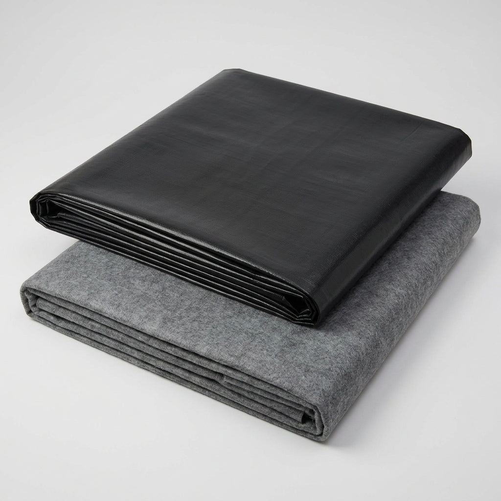 7.5m x 7.5m Pond Liner with 40-Year Underlay, 20,250L Capacity (view 2)