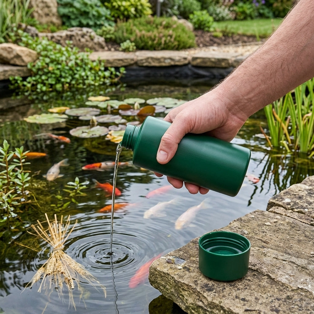 250ml Peat & Barley Extract Pond Water Treatment – Natural Algae Control