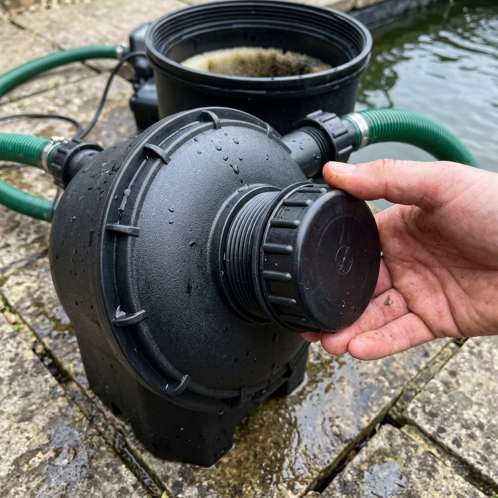 Blank Cap for 20000 & 30000 Pond Filter Systems