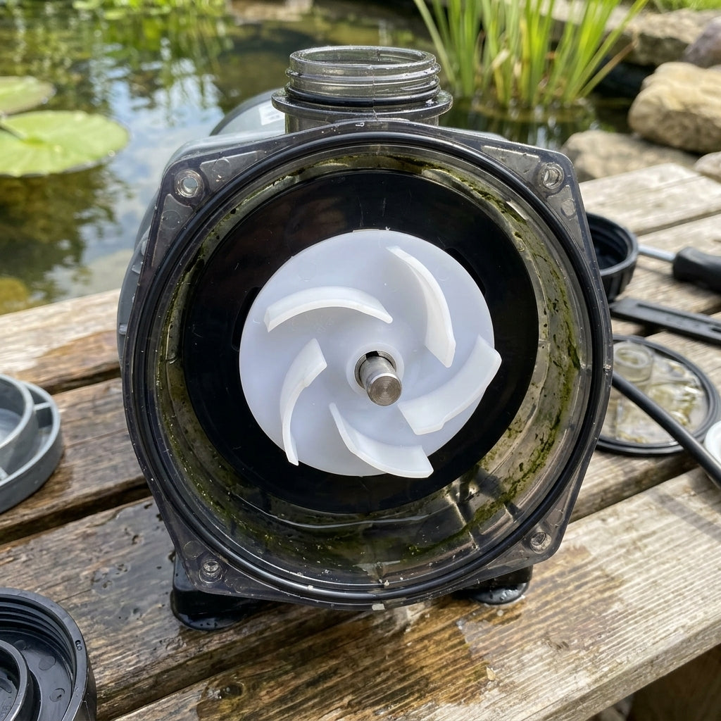 11cm Replacement Impeller with O-Ring for Pond Pump