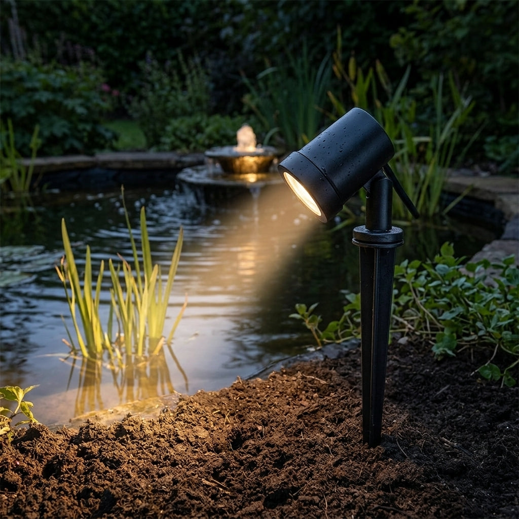 Ground Spike for Halogen Pond Light Sets – Replacement Fitting
