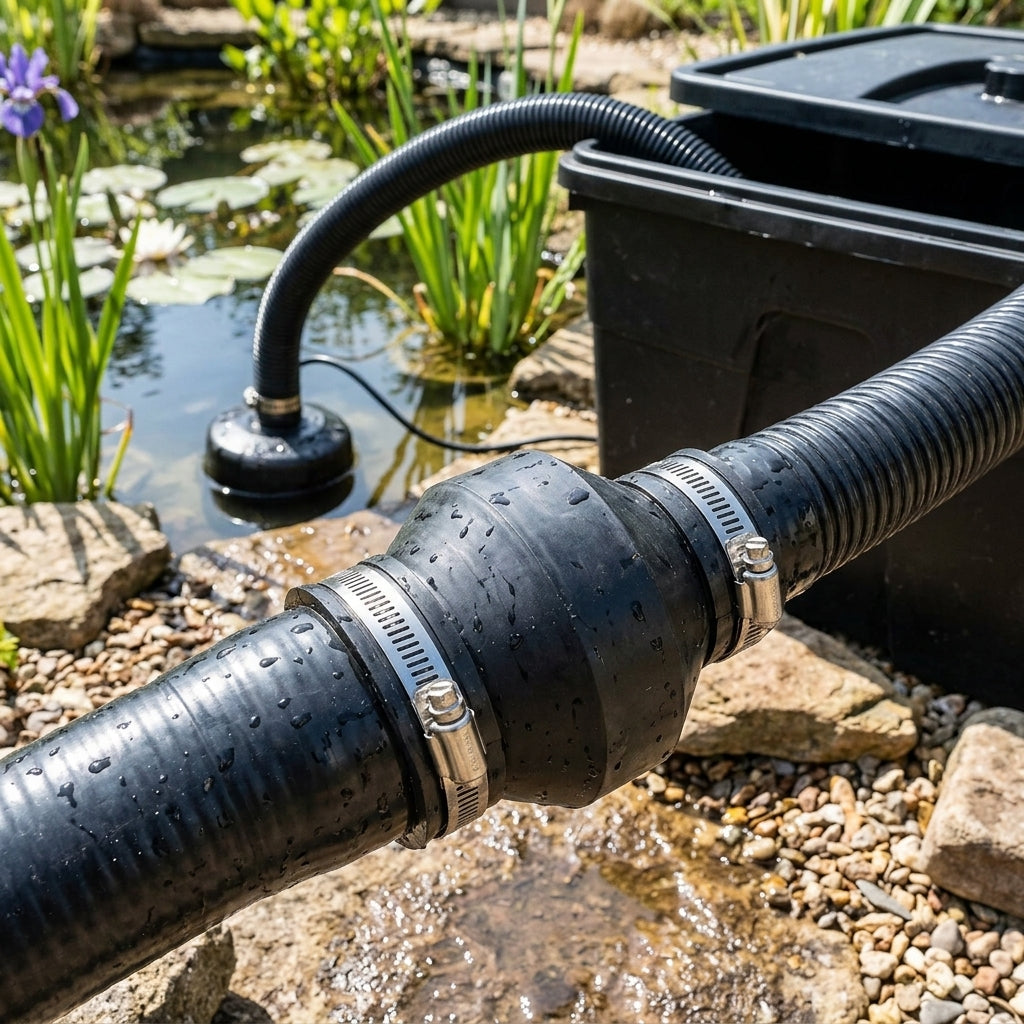 75mm to 50mm Flexible Pipe Connector for Water Systems