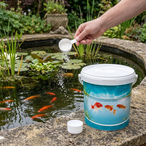 1.2kg Pond Water Stabiliser for Garden Ponds, Treats 10,000 Litres