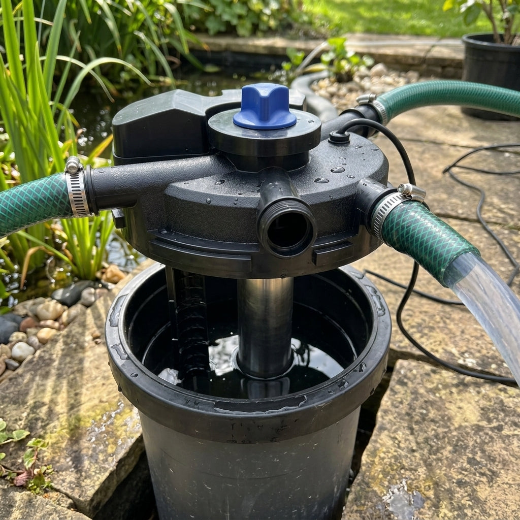 Replacement Lid and UVC for SpinClean AUTO Filter Range