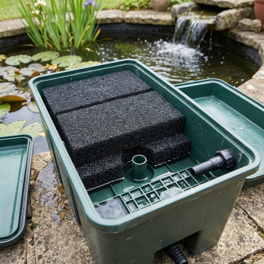 34cm x 17cm Filter Foam Set for 6000 Pond Filter – Pack of 3