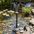 Small Solar Fountain Attachment Kit for Compact Pond Pumps