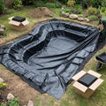 34m x 22m Pond Liner with 40-Year Underlay LDPE 0.3mm