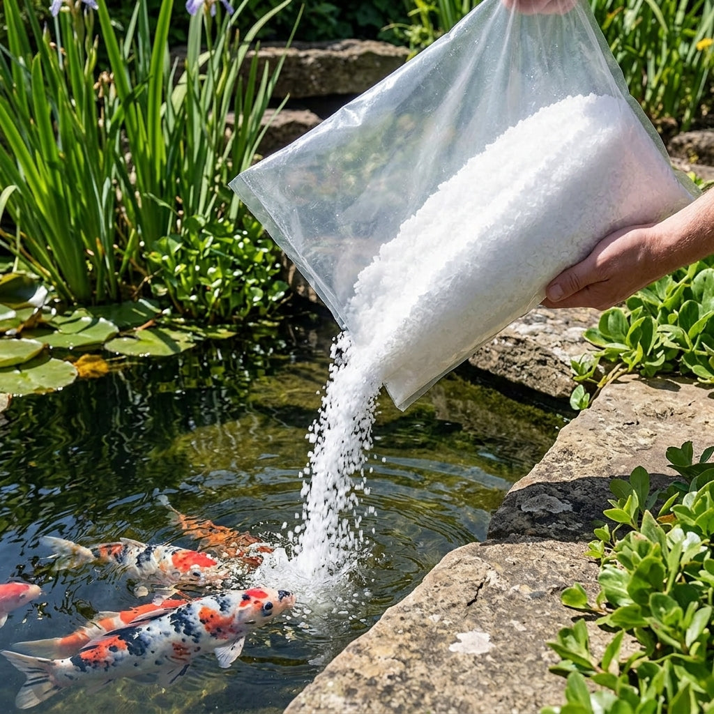 9.08kg pond salt tonic for koi and fish health