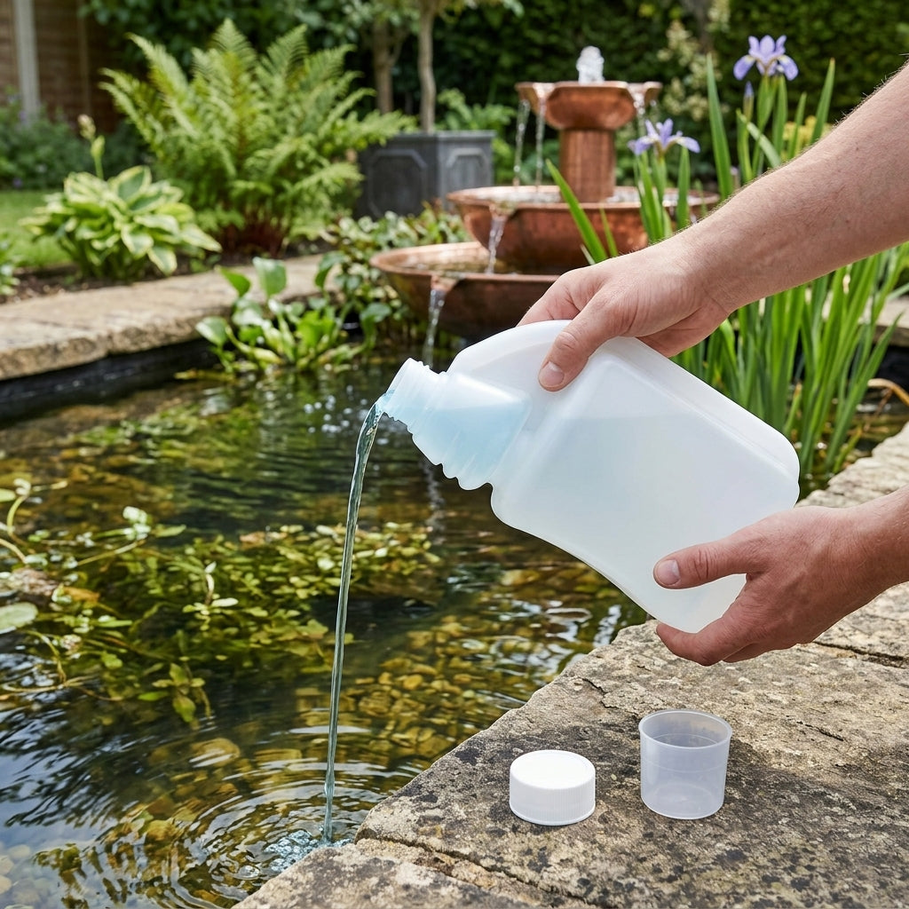 250ml water feature cleaner – removes algae and bacterial growth