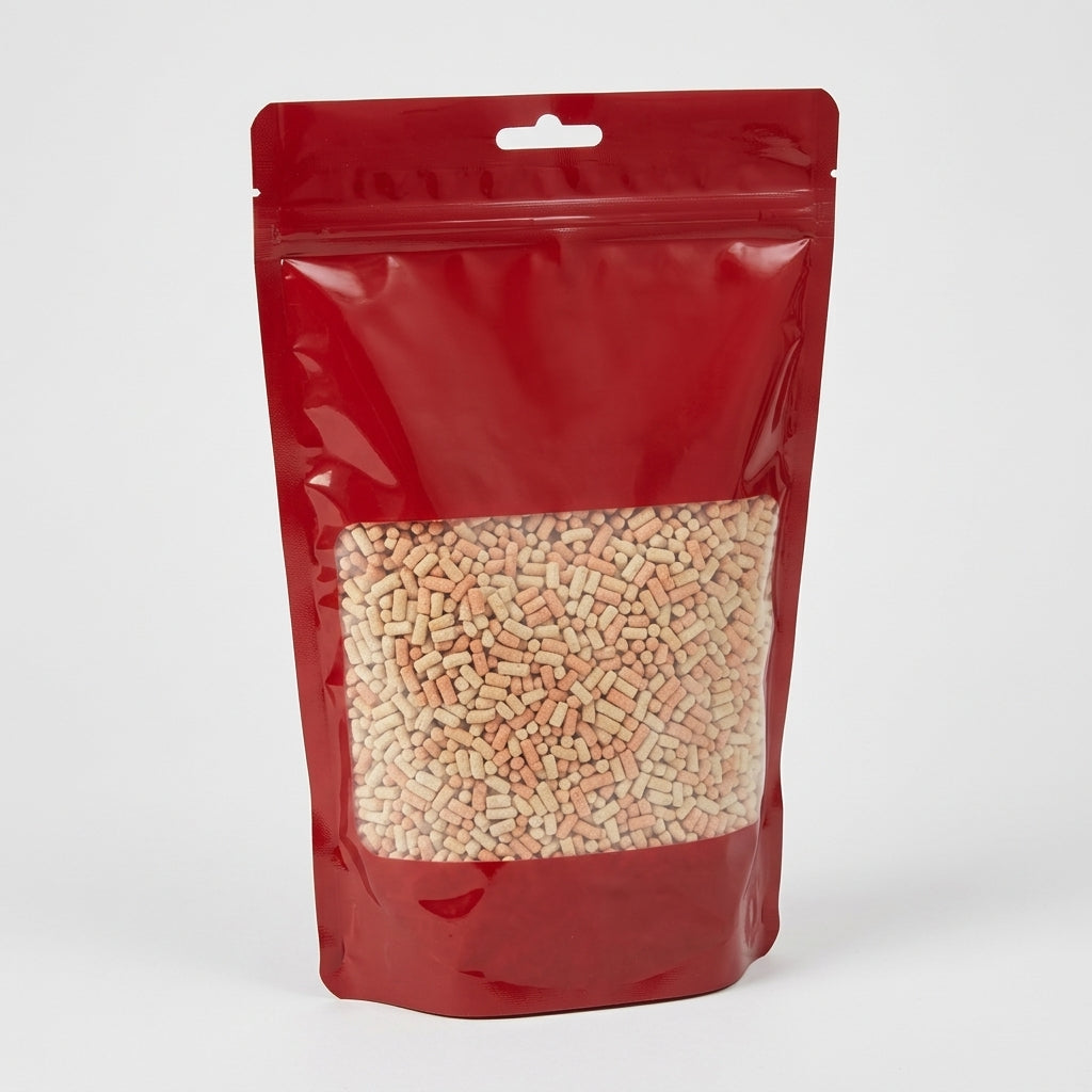 500g Floating Pond Fish Food Sticks – 0.6cm x 1.4cm, 23% Protein (view 2)