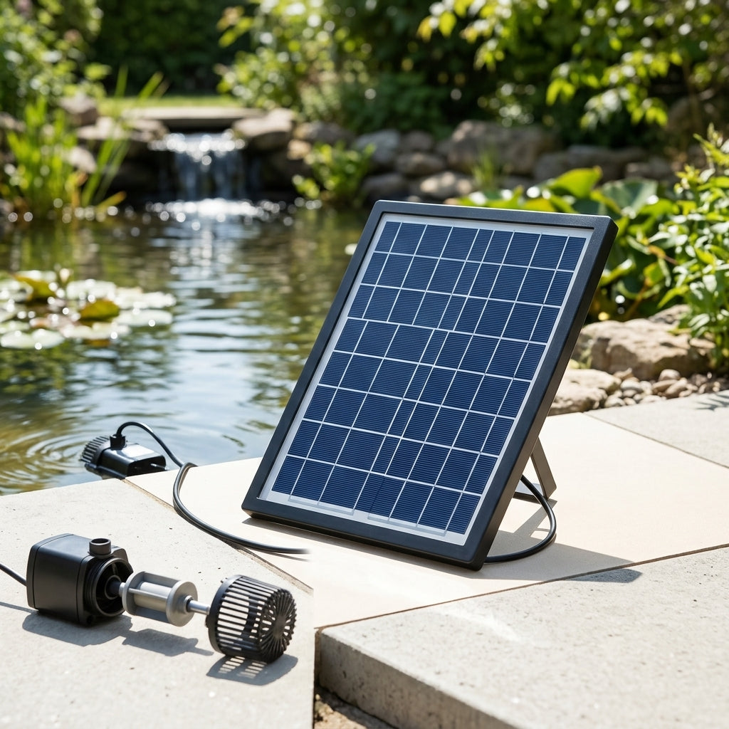 250mA Solar Panel for Pond Pump Replacement