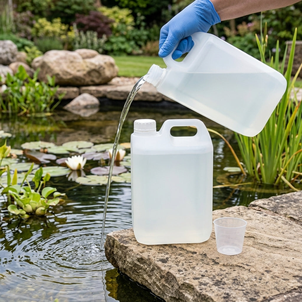 2500ml Anti-Duckweed Pond Treatment for Large Ponds, Treats 56,800L