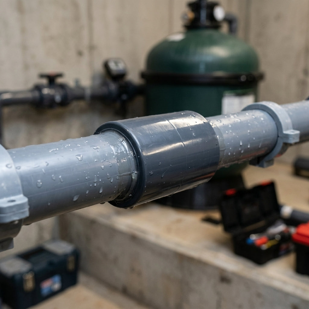 1" Plain Female Straight Connector for Pipework