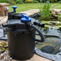 4m x 4m Pond Pump and Filter Set with Liner and Underlay, 45W Pump