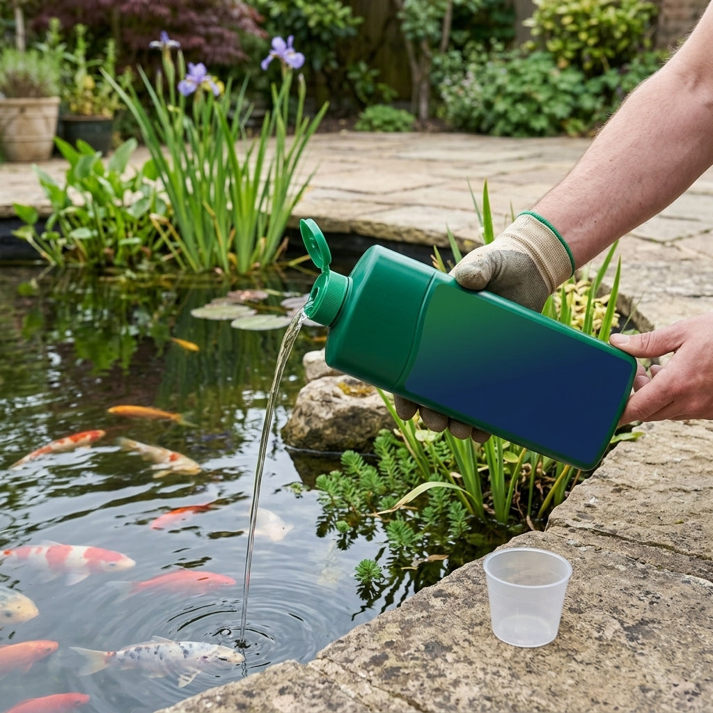 500ml Water Conditioner for Ponds – Treats 10,000 Litres