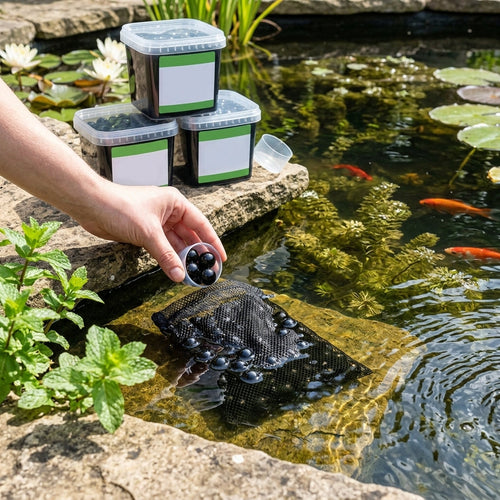 1,000ml Pond Gel Balls for Water Clarity, Treats 30,000L, 3 for 2 Offer