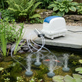 6000 Litre Pond Air Pump with Aluminium Casing and Accessories Kit