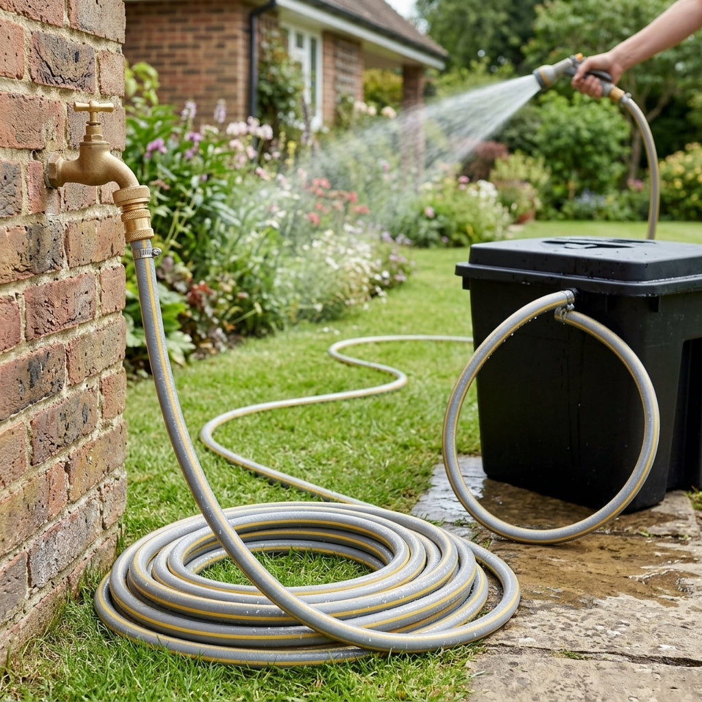 30m Garden Hose 12.5mm Diameter Multi-Layer PVC