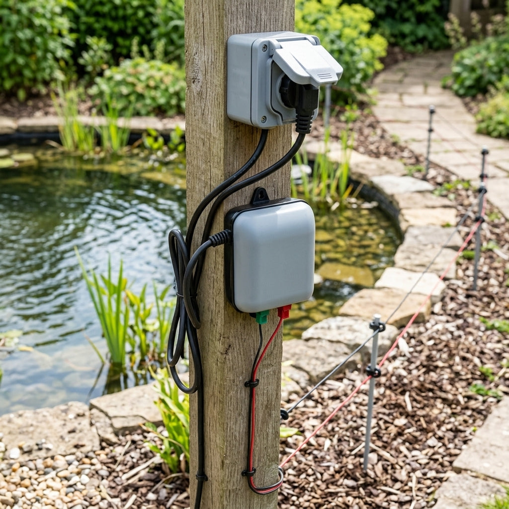 Electric Fence Transformer for Pond Protector Systems, 50Hz Minimum Frequency