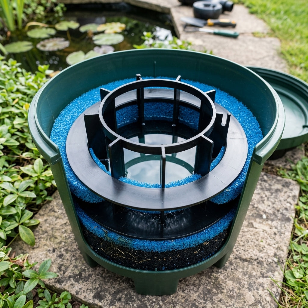 Foam Bracket Base and Cover for 3000 Pond Filter Systems