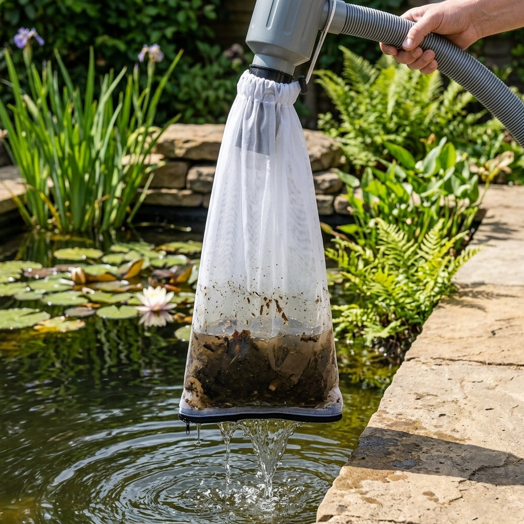 Vacuum Discharge Bag with Zip for Pond Sludge Removal Equipment