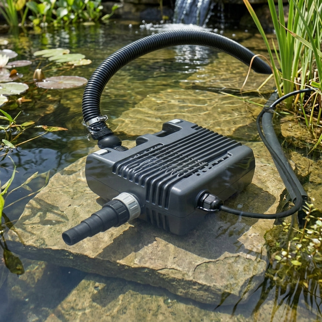 Filter Pump with 40mm Hose and Clips, 230V, 180W, 10m Cable