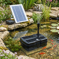 All-in-One Solar Pond Filter with UVC and 1600 Litre Capacity