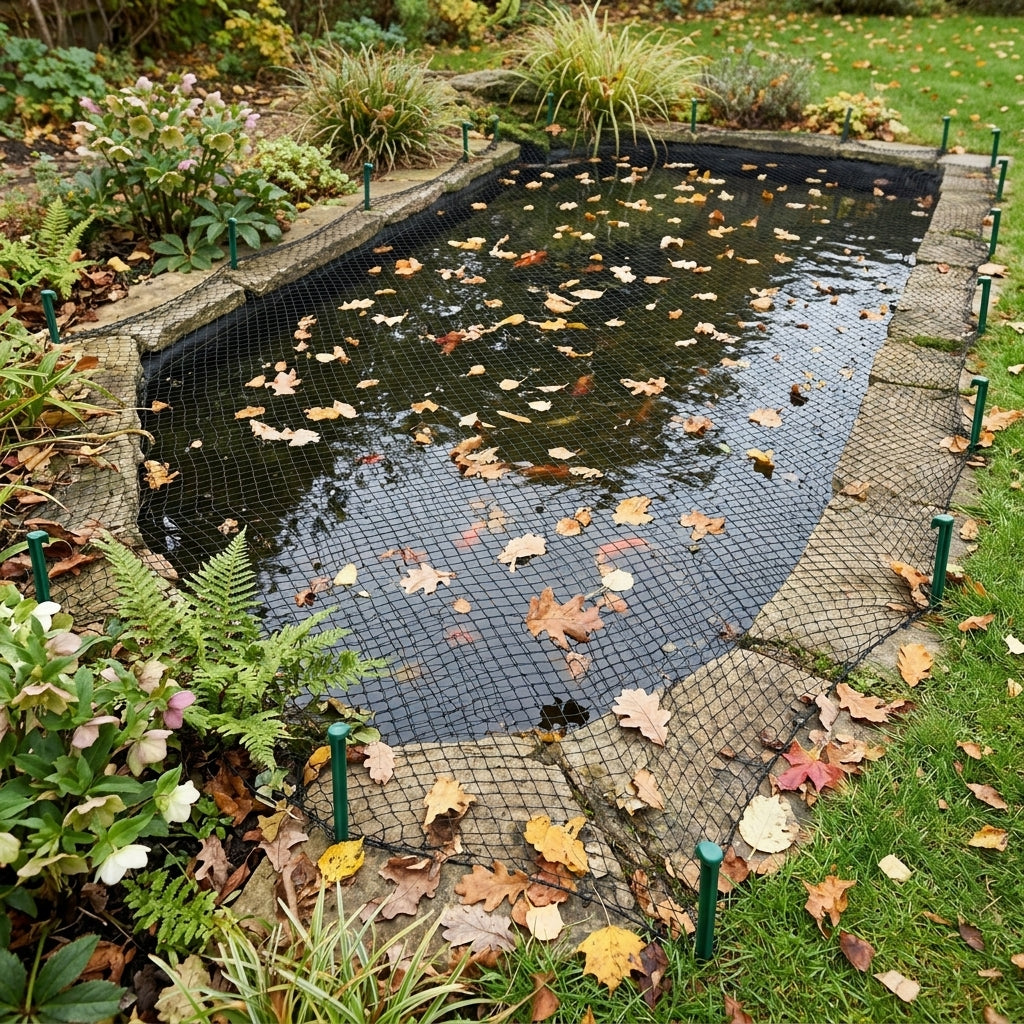 6m x 5m Pond Cover Net – Protective Mesh