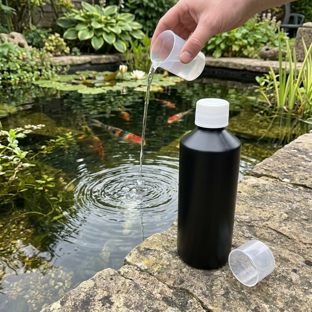 500ml pond water clarifier with natural flocculation
