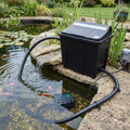 Pump and Filter Set with Gravity Filter, 9W UV, 3m Hose, 40x28x40cm Filter