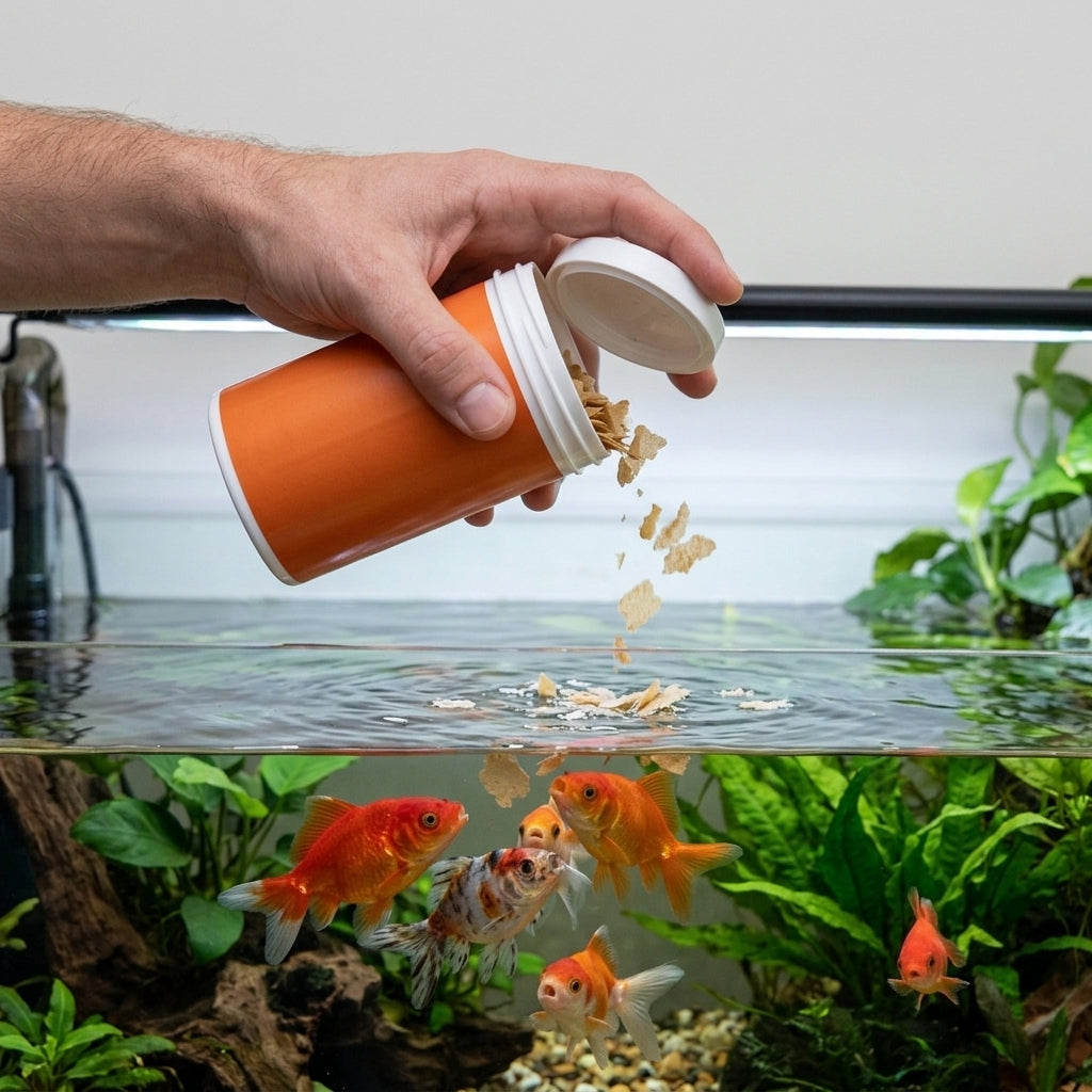 90g Goldfish Flakes Insect-Based Protein Fish Food
