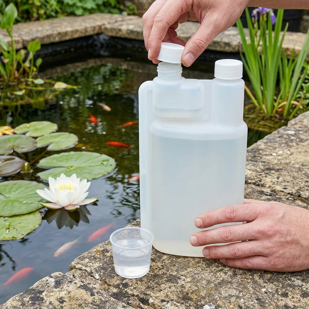 1,000ml Anti-Cloudy Water Pond Treatment – Treats 22,750 Litres