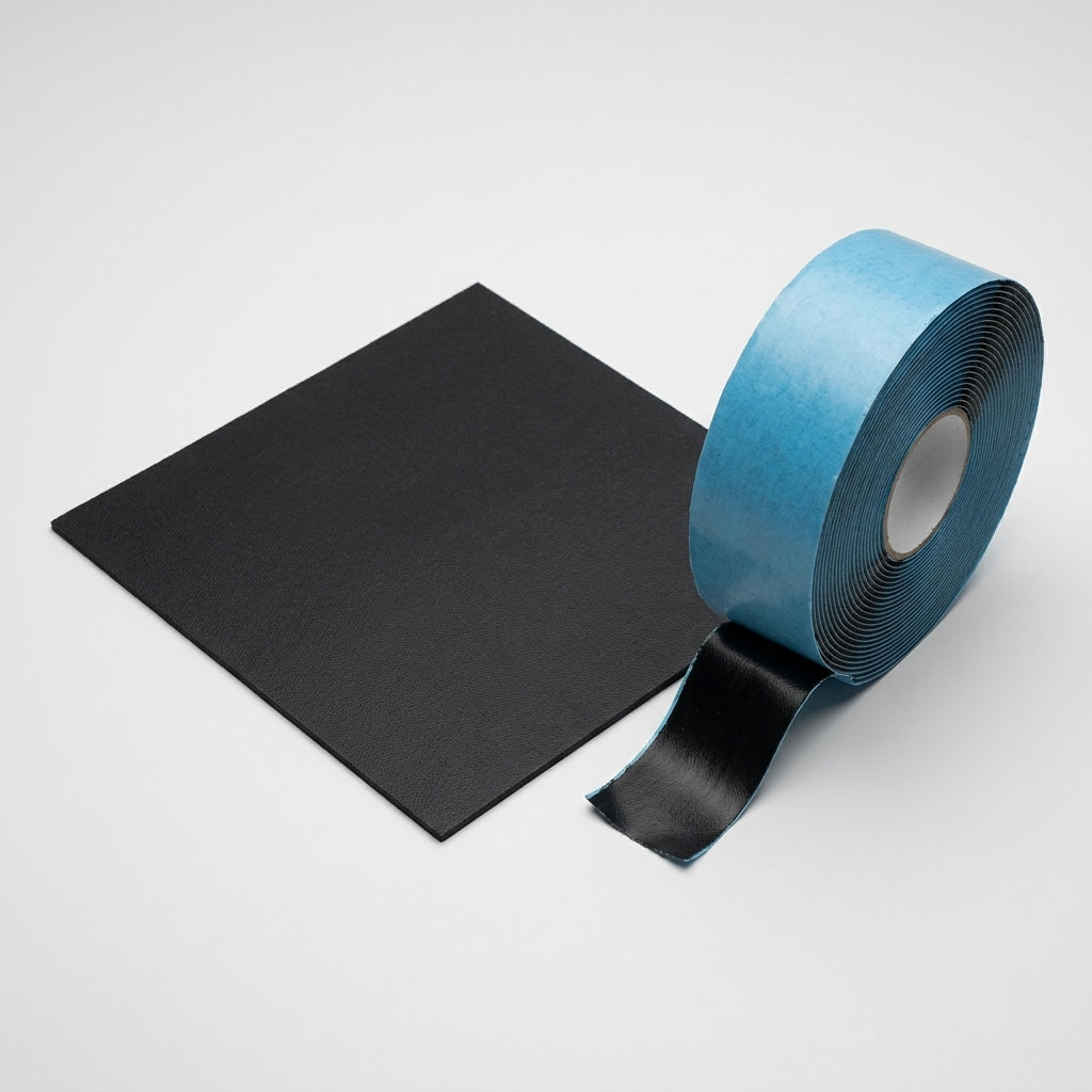 50x50cm pond liner repair patch with 3m cold glue tape (view 2)