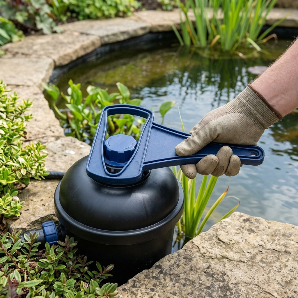 Blue Dial Control Tool for SpinClean Pond Filters