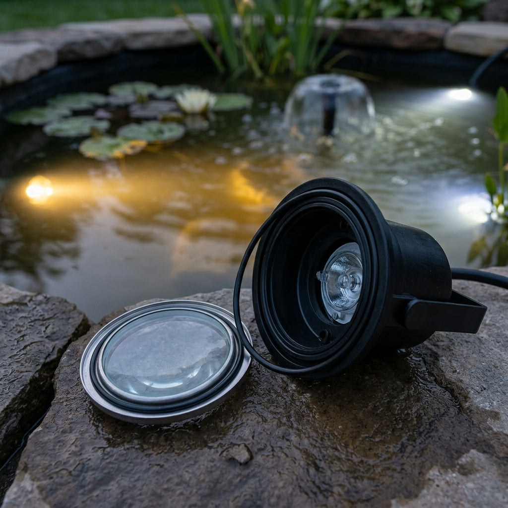 Replacement O-Ring for Pond Light Lens – Fits Halogen and LED Models